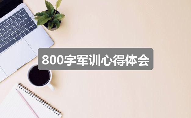 800字军训心得体会(共3篇)